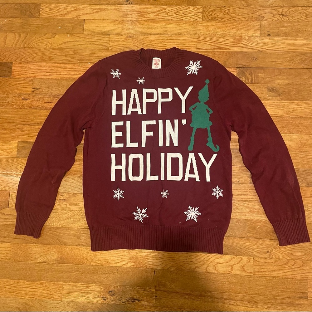 Men’s Ugly Christmas Sweater - Large